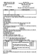 Đề kiểm tra khảo sát chất lượng đầu năm môn Lịch sử Lớp 8 - Năm học 2017-2018 - Trường THCS Nam Ninh (Có đáp án)